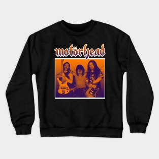 Motorhead Gradient White Crewneck Sweatshirt